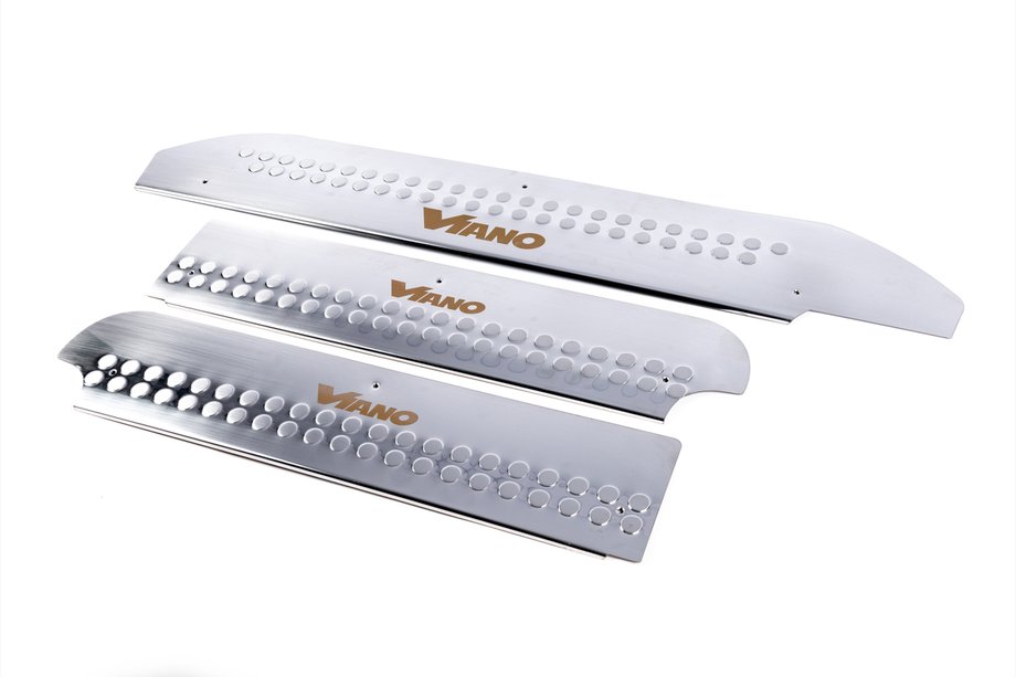 Mercedes Viano 2004–2014 Interieur dorpellijsten Carmos V1 (RVS) 3 stuks, Carmos - Turks roestvrij staal Image
