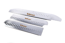 Mercedes Viano 2004–2014 Interieur dorpellijsten Carmos V1 (RVS) 3 stuks, Carmos - Turks roestvrij staal foto 1