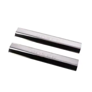 Laser instaplijsten voor deurdrempels (2 stuks, RVS) foto 1