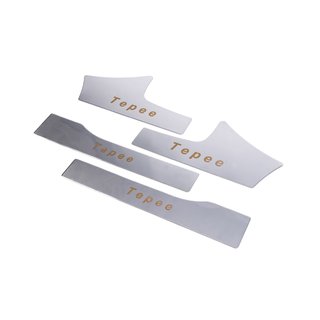 Instaplijsten voor binnendorpels Carmos (RVS) Peugeot Partner Tepee 2008–2018 foto 1