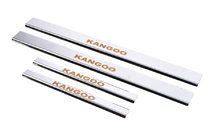 Renault Kangoo 2008–2020 Carmos V1 instaplijsten (4-delig, RVS) foto 2