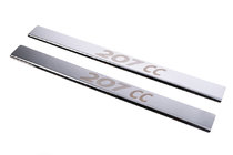 Peugeot 207 2006–2014 Carmos instaplijsten (2 stuks, RVS) foto 1
