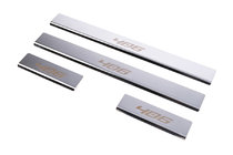 Peugeot 406 1995–2004 Carmos instaplijsten RVS (4 stuks) foto 1