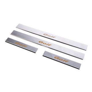 Carmos dorpellijsten (set 4 stuks, RVS) Volkswagen Golf 4 1997–2006 foto 1