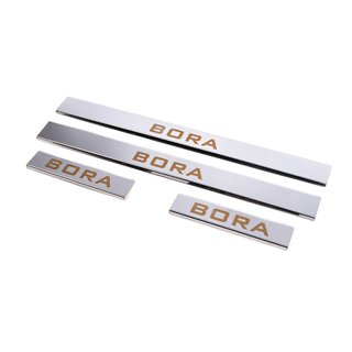Carmos dorpellijsten (set 4 stuks, RVS) Volkswagen Bora 1998–2004 foto 1