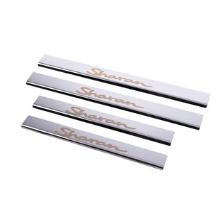 Carmos V1 RVS instaplijsten (set 4 stuks)