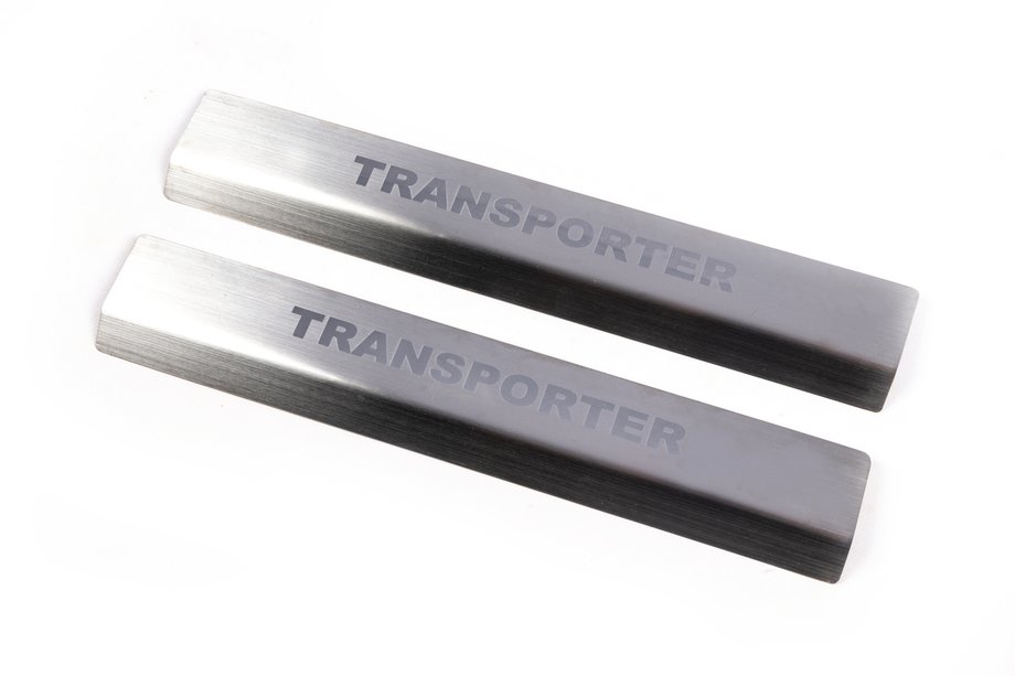 Volkswagen T5 2010–2015 Chromen dorpellijsten LASER (set 2 stuks) Caravelle Image