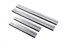 Volkswagen Amarok 2010–2022 Carmos V1 RVS instaplijsten (set 4 stuks) foto 1