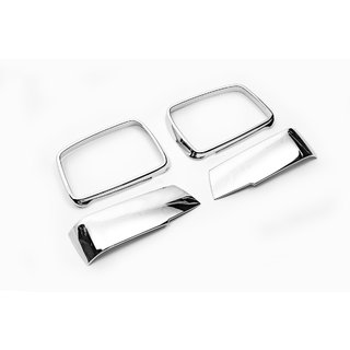Spiegelomlijsting en bovenkap (kunststof) Kia Sportage 2004–2010 foto 4
