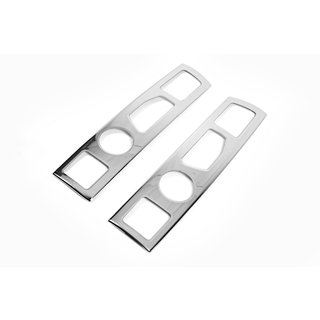 RVS rechte achterlichtcovers (2 stuks) foto 2