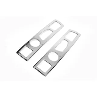 Achterlichtcovers (2 st., RVS) Peugeot Boxer 2006–2025 foto 2