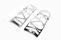Volkswagen Crafter 2006–2016 Achterlichtcovers (2 stuks, RVS) foto 2