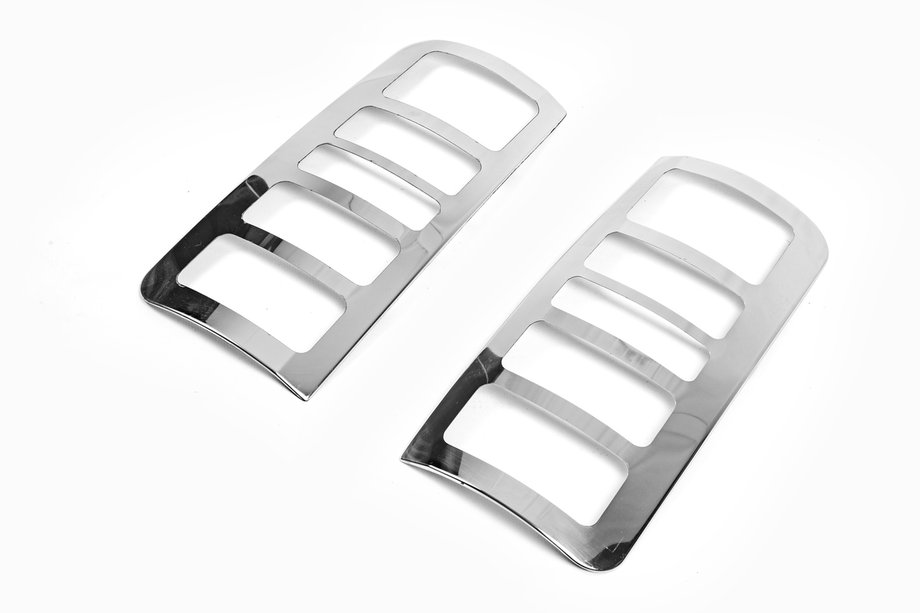 Ford Connect 2006–2009 RVS achterlicht sierlijsten (2 st.) Carmos - Turks staal Foto 2