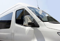 Mercedes Sprinter W907/W910 2018– RVS spiegelkappen (set van 2) foto 1