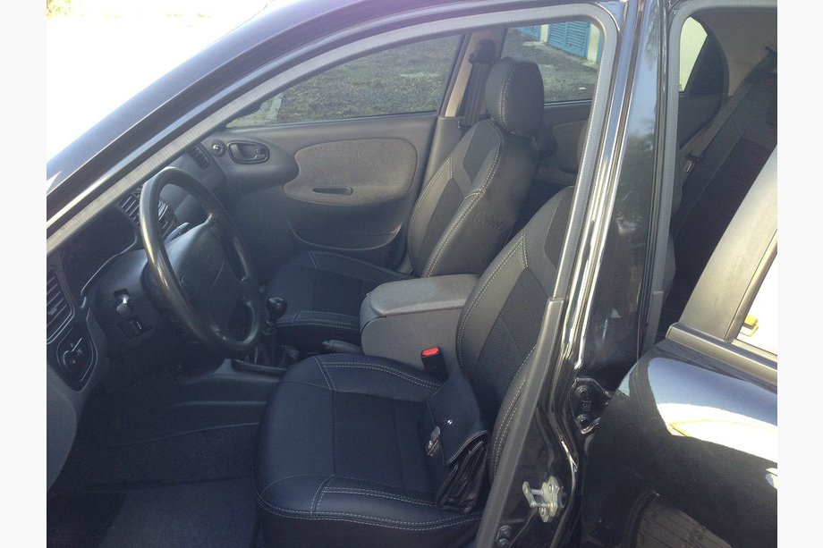 Daewoo Lanos 1998–2017 Pasvorm stoelhoezen Brothers Dynamic Image