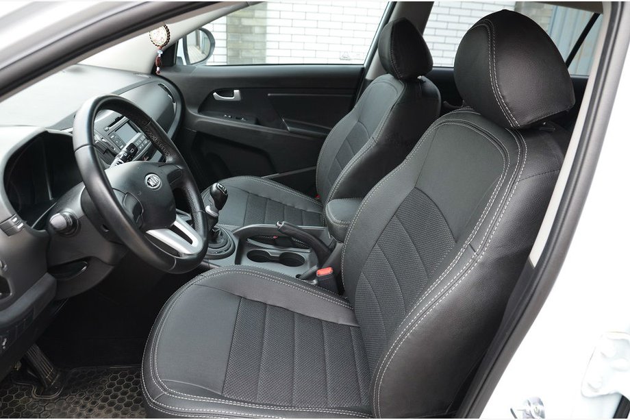 Kia Sportage 2010–2015 Pasvorm stoelhoezen SoyuzAuto Dynamic Image