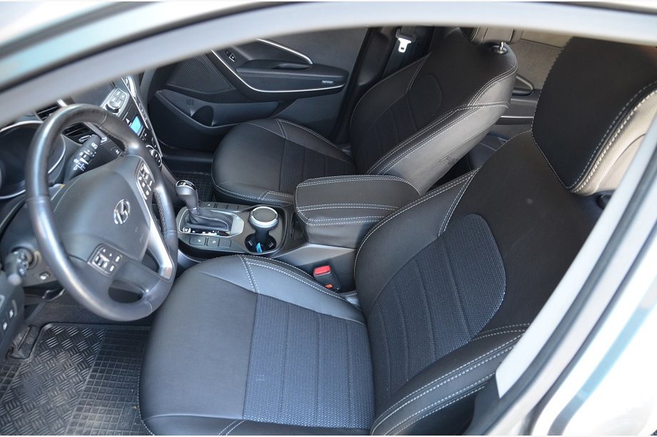 Hyundai Santa Fe 3 2012–2018 Autostoelhoezen SoyuzAuto Dynamic Image