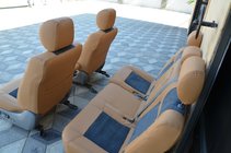 Toyota Land Cruiser 100 1998–2007 Autostoelhoezen (kunstleer/alcantara-look, Elite) foto 3