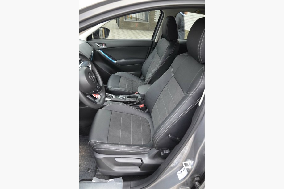 Mazda CX-5 2012–2017 Autostoelhoezen SoyuzAuto Leather Style Image