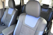 Mitsubishi Outlander 2012–2021 SoyuzAuto stoelhoezen in leatherlook foto 4