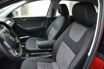 Skoda Rapid 2012–2019 SoyuzAuto stoelhoezen in leatherlook foto 1