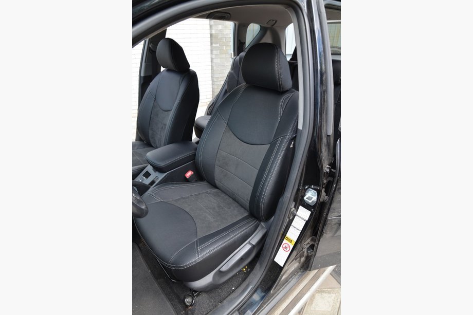 Toyota Rav 4 2006–2013 SoyuzAuto stoelhoezen in leatherlook Image
