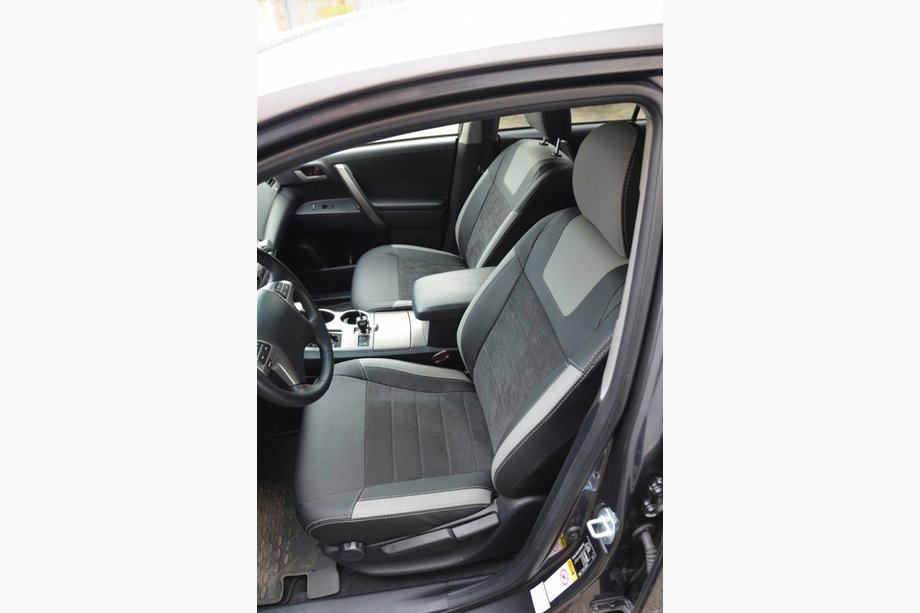 Toyota Highlander 2008–2013 SoyuzAuto stoelhoezen in leatherlook Image