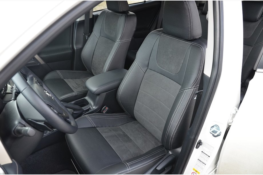 Toyota Rav 4 2013–2018 SoyuzAuto stoelhoezen in leatherlook Image