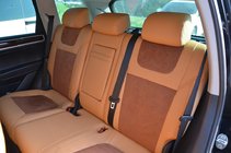 Volkswagen Touareg 2010–2018 Autostoelhoezen (imitatie alcantara en leer, Elite) foto 8