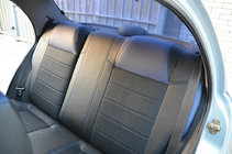 Daewoo Lanos 1998–2017 Pasvorm stoelhoezen Brothers Leather Style foto 4