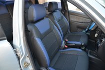 Daewoo Lanos 1998–2017 Pasvorm stoelhoezen Brothers Leather Style foto 6