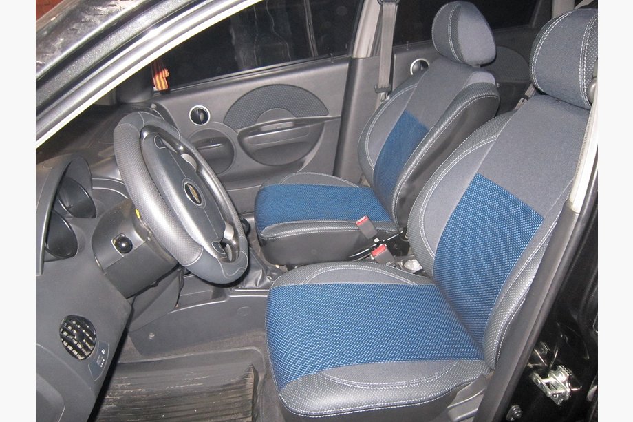 Chevrolet Aveo T200 2002–2008 Nieuw! Originele SoyuzAuto Premium stoelhoezen Image