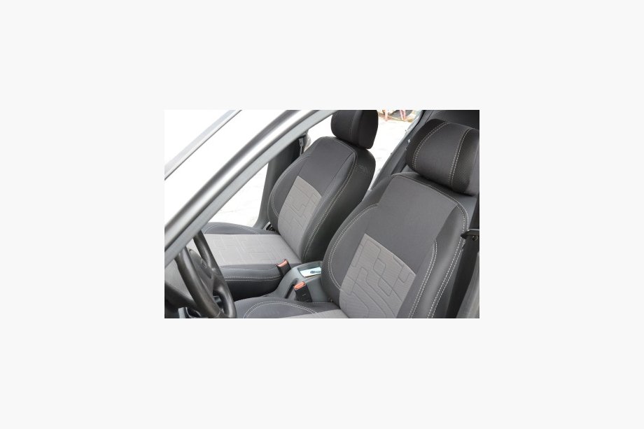 Daewoo Lanos 1998–2017 Autostoelhoezen (kunstleer/stof, Premium) Image