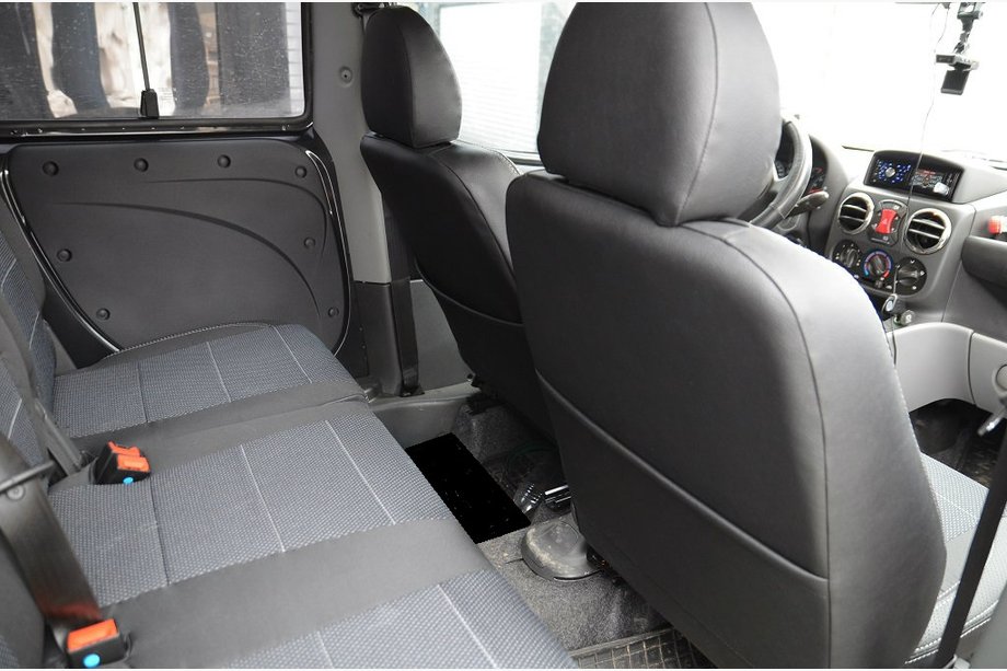 Fiat Doblo I 2001–2005 NIEUW!!! Originele SoyuzAuto Premium stoelhoezen (complete interieurset) Foto 4