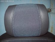 Geely MK 2006–2014 Autostoelhoezen SoyuzAuto Premium van kunstleer foto 2