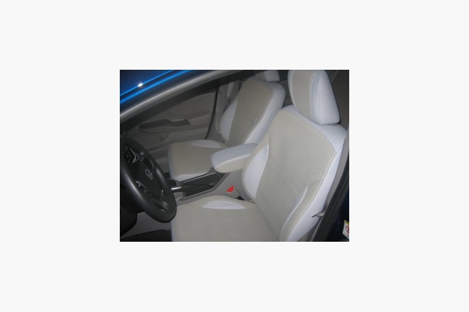 Honda Civic Sedan IX 2011–2016 Autostoelhoezen SoyuzAuto Premium van kunstleer Image
