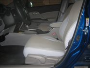 Honda Civic Sedan IX 2011–2016 Autostoelhoezen SoyuzAuto Premium van kunstleer foto 3