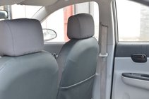Hyundai Accent 2006–2010 Premium autostoelhoezen van eco-leer foto 7
