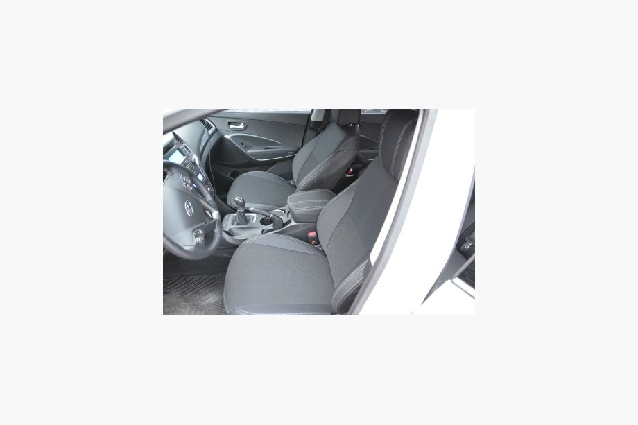 Hyundai Santa Fe 3 2012–2018 Autostoelhoezen SoyuzAuto Premium van kunstleer Image