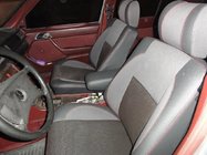 Mercedes E-class W124 1984–1997 Autostoelhoezen (kunstleer↗stof, Premium) foto 1