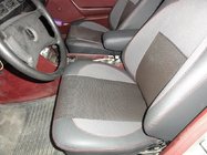 Mercedes E-class W124 1984–1997 Autostoelhoezen (kunstleer↗stof, Premium) foto 2