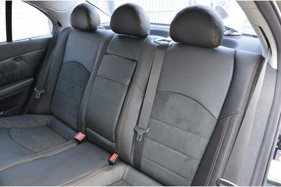 Mercedes E-class W211 2002–2009 Originele stoelhoezen SoyuzAuto Leather style Image