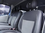Nissan Primastar 2002–2014 Autostoelhoezen (kunstleer en stof, Premium) Voorstoelen 2+1 foto 4