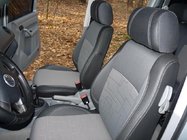 Volkswagen Caddy 2004–2010 Autostoelhoezen (kunstleer↗stof, Premium) Volledig interieur (5 zitplaatsen) foto 7