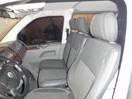 Volkswagen T5 Multivan 2003–2010 Autostoelhoezen (kunstleer↗stof, Premium) foto 2