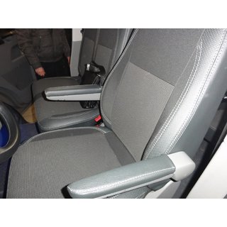 Autostoelhoezen (kunstleer en stof, Premium) foto 3