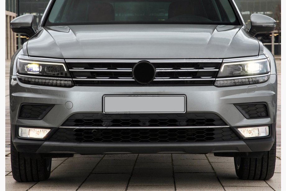 Volkswagen Tiguan 2016–2023 RVS beschermlijst voor voorbumper 2016-2020 Image