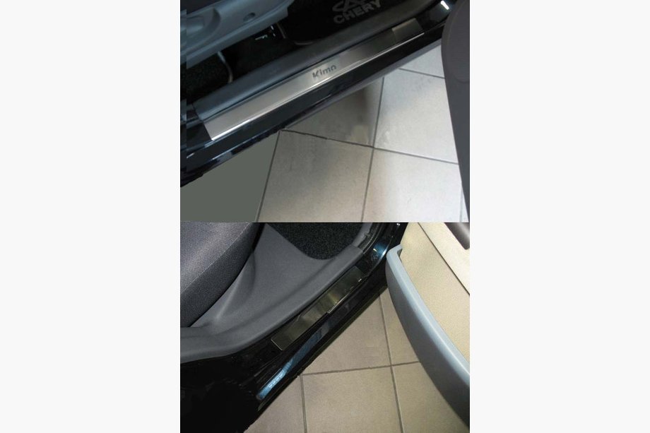 Chery Kimo 2007–2015 Instaplijsten Натаніка Преміум (4 stuks, RVS) Image