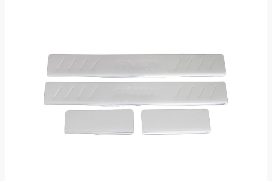 Chevrolet Aveo T300 2011–2020 OmsaLine instaplijsten (set 4 st., RVS) Image