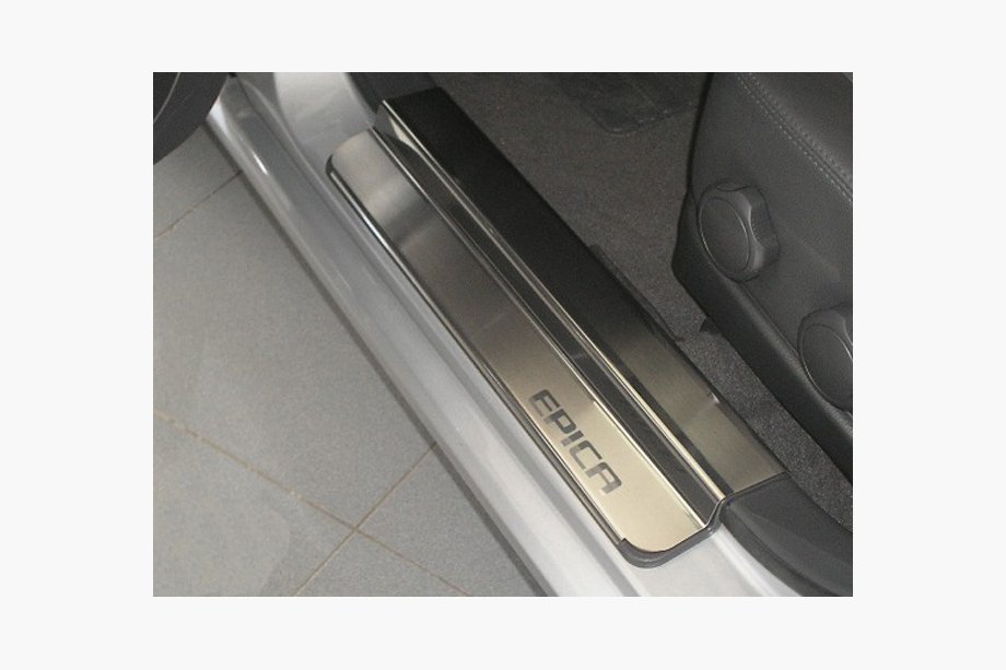 Chevrolet Epica 2006–2014 NataNika Premium RVS dorpellijsten Image